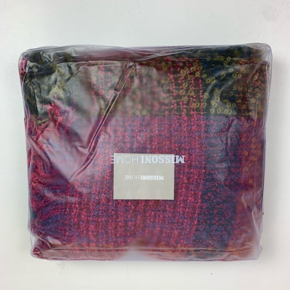 Missoni Home Taddeo Plaid Throw Blanket - Picture 2 of 8